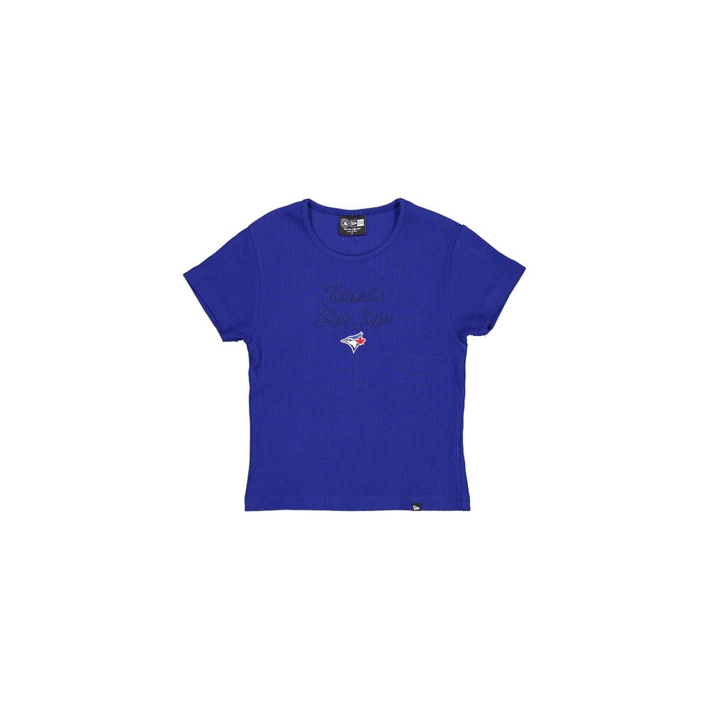 New Era Toronto Blue Jays Sport Night Women's Baby Tee - Size M